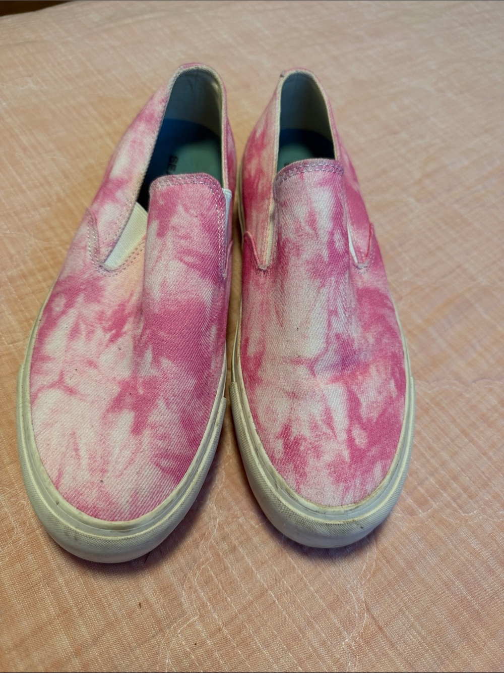 SeaVees Pink Tie-Dye Slip-On Sneakers